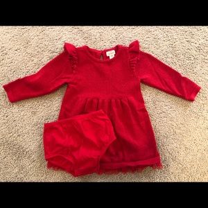 12 month dress and bloomers